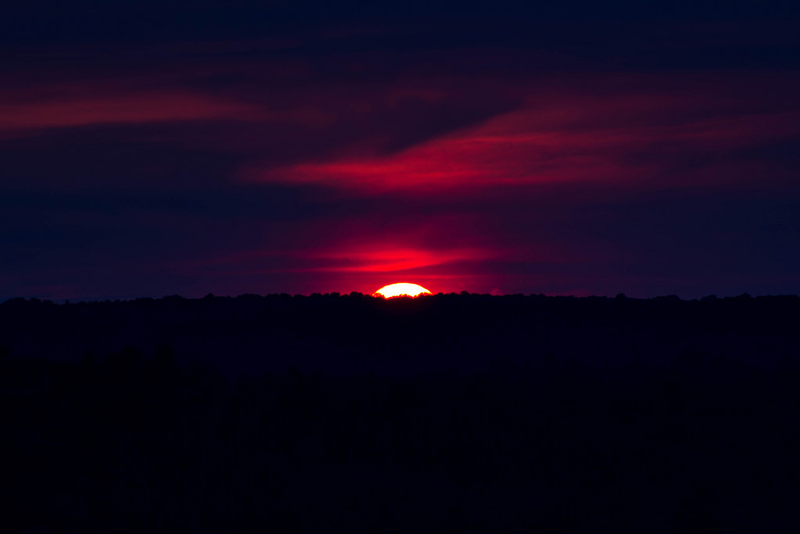 Illustration for article titled Sunset from my Hometown